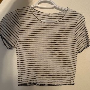 Striped Ribbed Shirt
